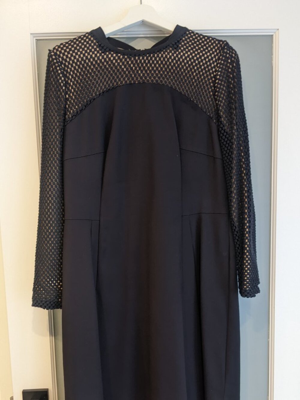 Akris Punto designer Blue Cocktail Dress Size 12